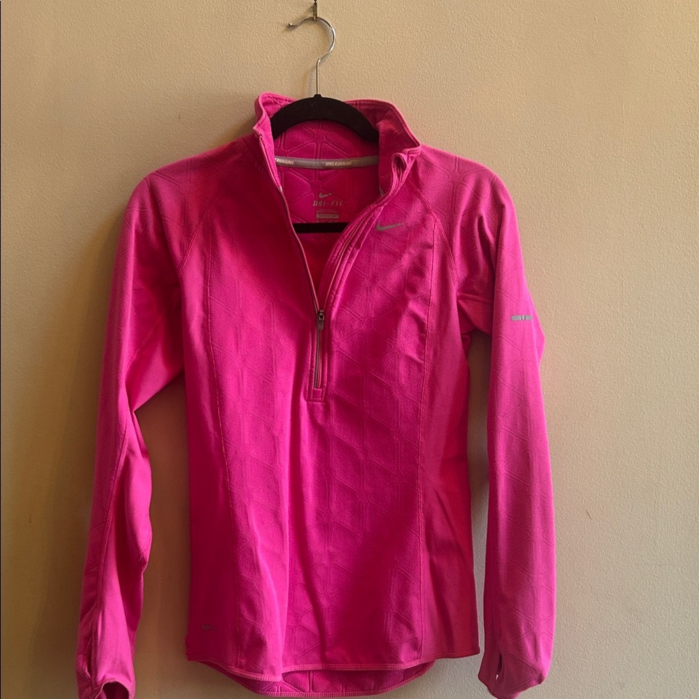 Nike Women's Pink Long Sleeve Top